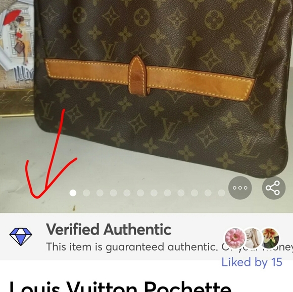 Louis Vuitton Pochette Pliant envelope clutch - Picture 16 of 16